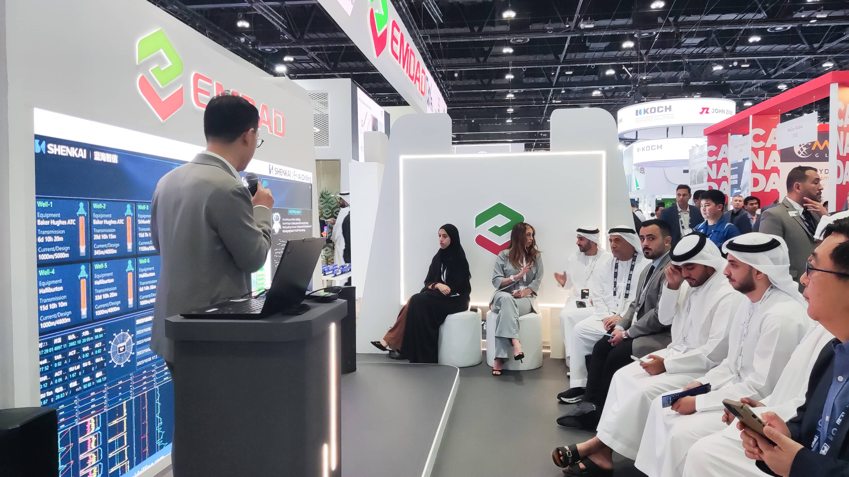 ADIPEC 2025 | компанияШэнькай замечательно появилась на международной нефтяной выставке в Абу-Даби(图5)