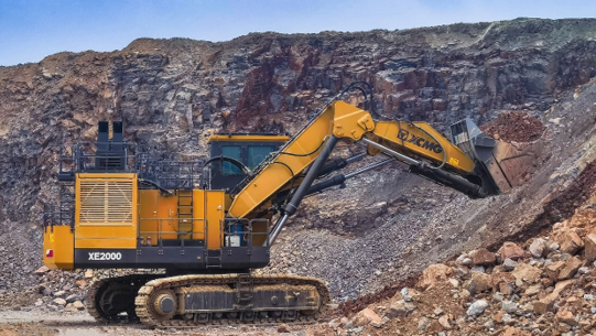 尊龙凯时XE2000矿用挖掘机——印尼矿山的“掘”对赢家