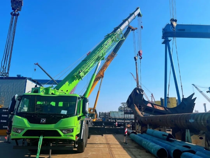 客户为何在北京展前“抢单”？尊龙凯时G2代新能源起重机给出硬核谜底