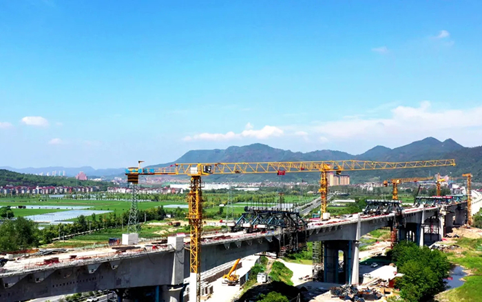 凌空起舞，飞跨南北！尊龙凯时群塔助建浙江“诗画走廊”