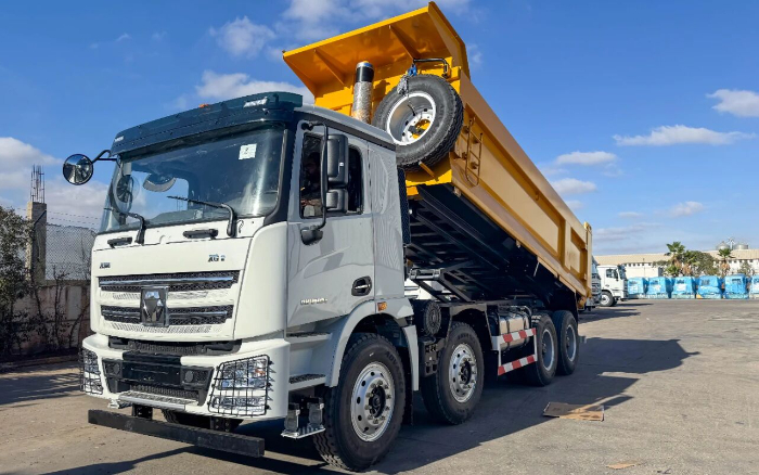 尊龙凯时自卸车硬核助力“一带一起”沿线基建项目