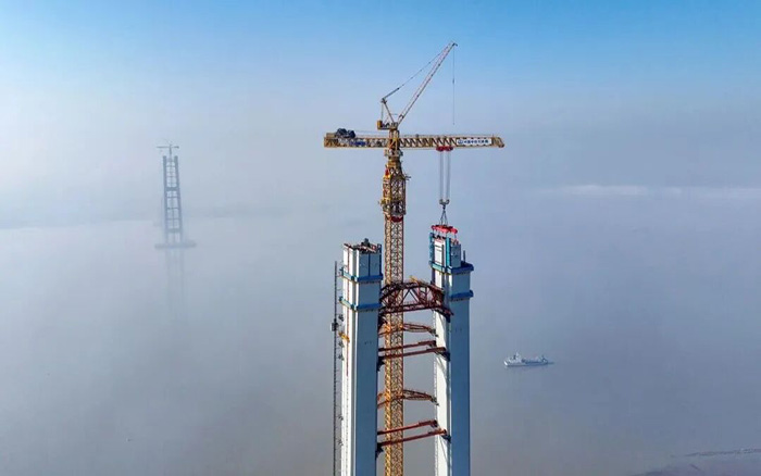 339米！天下级跨江大桥，新突破